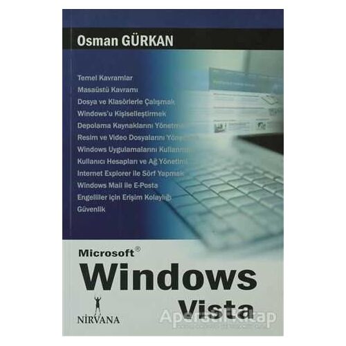 Windows Vista - Osman Gürkan - Nirvana Yayınları