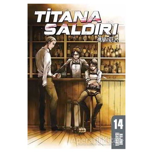 Titana Saldırı 14. Cilt - Hajime İsayama - Gerekli Şeyler Yayıncılık