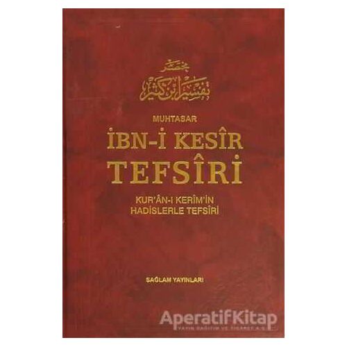 İbn-i Kesir Tefsiri (Muhtasar 6 Cilt) - Kolektif - Sağlam Yayınevi