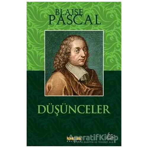 Düşünceler - Blaise Pascal - Kaknüs Yayınları