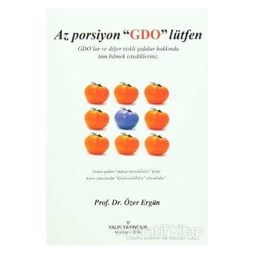 Az Porsiyon GDO Lütfen - Özer Ergün - Yalın Yayıncılık
