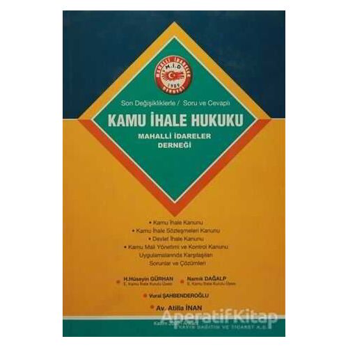 Kamu İhale Hukuku - Namık Dağalp - Art Basın Yayın Hizmetleri
