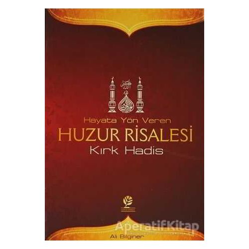 Hayata Yön Veren Huzur Risalesi - Ali Bilginer - Gonca Yayınevi