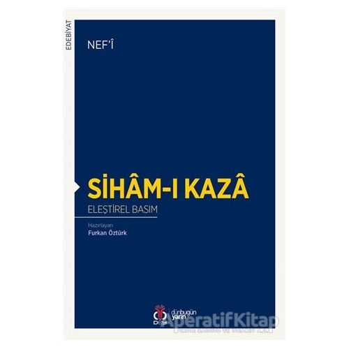 Siham-ı Kaza - Nefi - DBY Yayınları