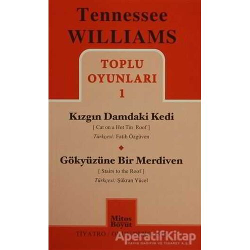 Toplu Oyunları 1 - Tennessee Williams - Mitos Boyut Yayınları