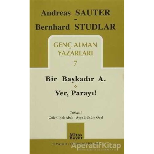 Genç Alman Yazarları 7 - Bernhard Studlar - Mitos Boyut Yayınları