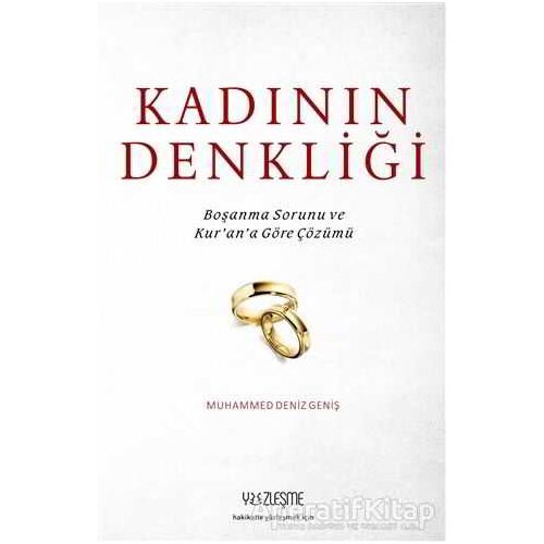 Kadının Denkliği - Muhammed Deniz Geniş - Yüzleşme Yayınları