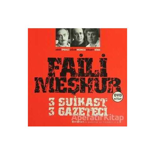 Faili Meşhur 3 Suikast 3 Gazeteci - Kolektif - Boyut Yayın Grubu