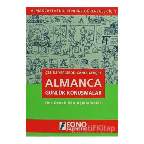 Almanca Günlük Konuşmalar - Gordon Jones - Fono Yayınları