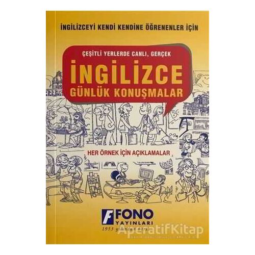 İngilizce Günlük Konuşmalar - Gordon Jones - Fono Yayınları