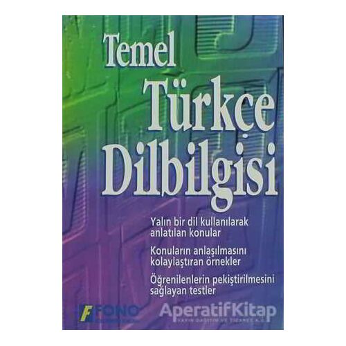 Türkçe Dilbilgisi - Deniz Meriç - Fono Yayınları