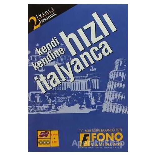 Hızlı İtalyanca 2. Basamak (2 kitap + 3 CD) - Kolektif - Fono Yayınları