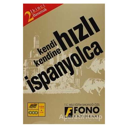 Hızlı İspanyolca 2. Basamak (2 kitap + 3 CD) - Komisyon - Fono Yayınları