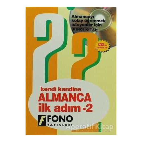 Almanca İlk Adım 2 (Sesli Kitap) - Kolektif - Fono Yayınları