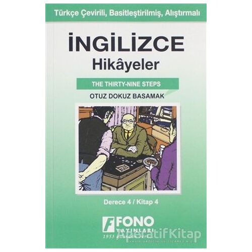 İngilizce Hikayeler - Otuz Dokuz Basamak (Derece 4) - Kolektif - Fono Yayınları
