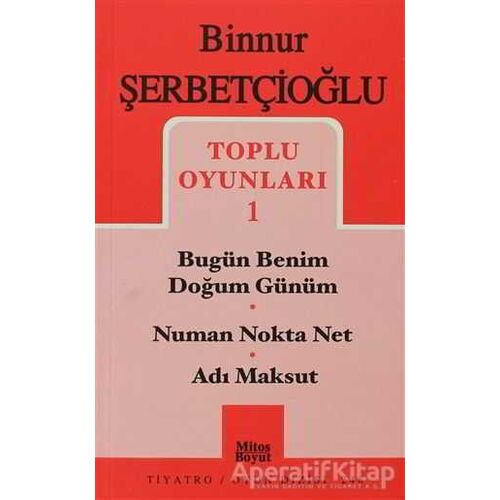 Toplu Oyunları 1 - Bugün Benim Doğum Günüm / Numan Nokta Net / Adı Maksut