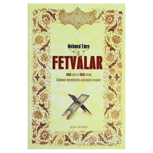 Fetvalar (Sorulu-Cevaplı) 2 Cilt Takım (2.Hamur) - Mehmed Emre - Çelik Yayınevi