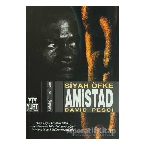 Amistad Siyah Öfke - David Pesci - Yurt Kitap Yayın