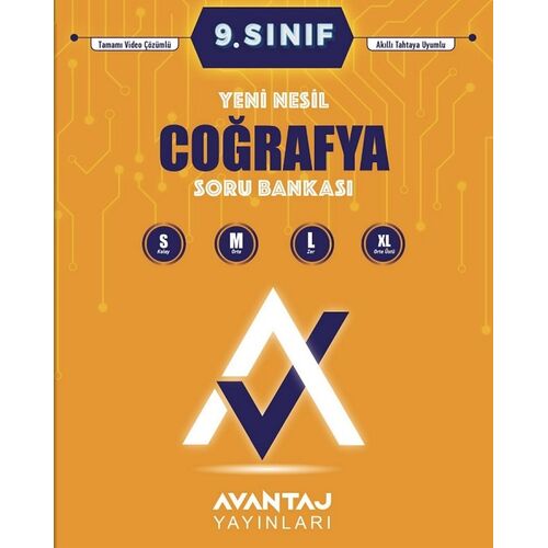Avantaj 9. Sınıf Coğrafya Soru Bankası 2024 öncesi müfredat