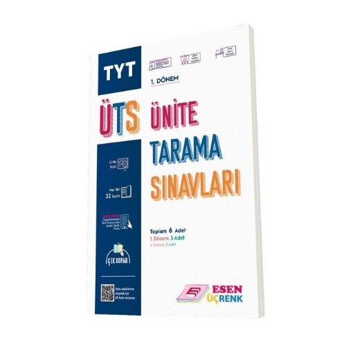 Esen Üçrenk TYT 1. Dönem ÜTS Ünite Tarama Sınavları