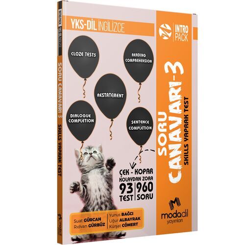 Modadil YKS-DİL İngilizce Soru Canavarı 3 - Skills Yaprak Test