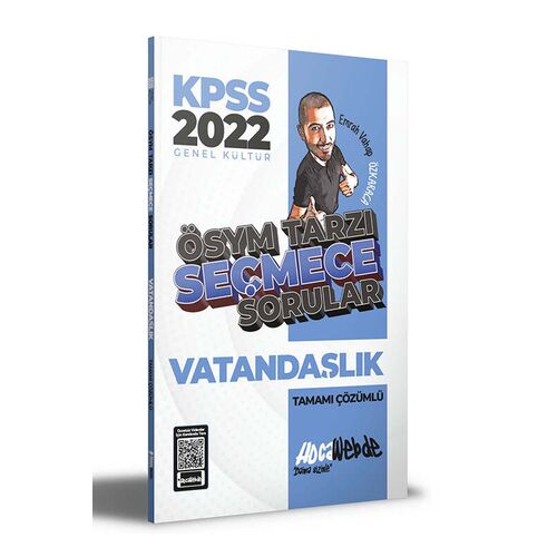 HocaWebde 2022 KPSS Vatandaşlık ÖSYM Tarzı Seçmece Sorular Tamamı Çözümlü Soru Bankası