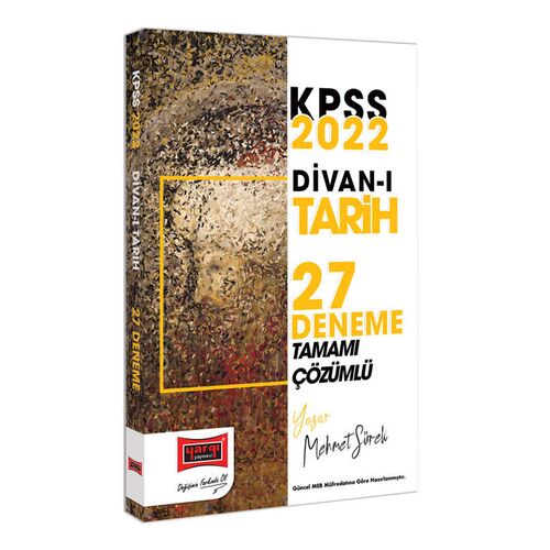 Yargı 2022 KPSS Divan-ı Tarih Tamamı Çözümlü 27 Deneme