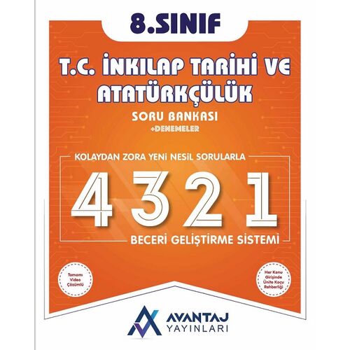 Avantaj 8. Sınıf T.C.İnkılap Tarihi ve Atatürkçülük Soru Bankası ve Deneme