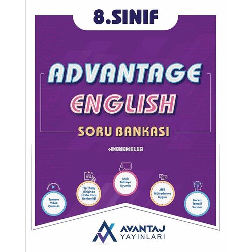 Avantaj 8. Sınıf İngilizce Soru Bankası ve Deneme