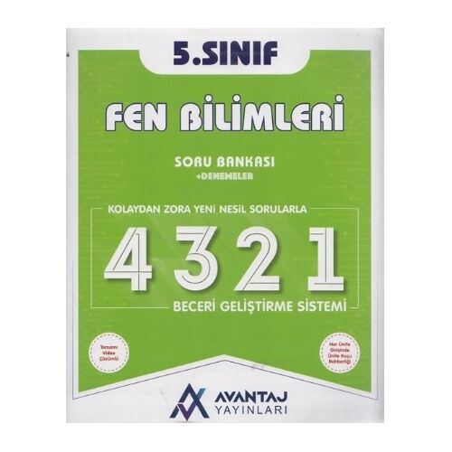 Avantaj 5. Sınıf Fen Bilimleri Soru Bankası ve Deneme
