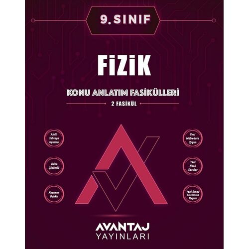 Avantaj 9. Sınıf Fizik Konu Anlatım Fasikülleri