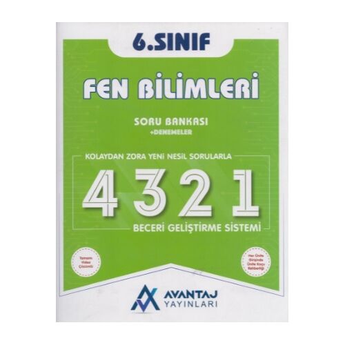 Avantaj 6. Sınıf Fen Bilimleri Soru Bankası ve Deneme