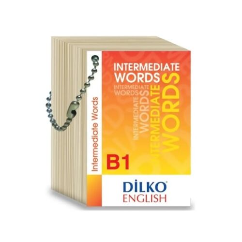 Dilko B1 Intermediate Words Kelime Kartı