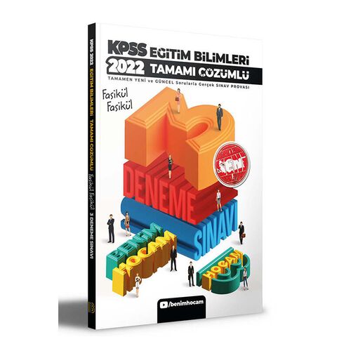 Benim Hocam 2022 KPSS Eğitim Bilimleri Tamamı Çözümlü 3 Fasikül Deneme