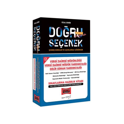 Yargı Doğru Seçenek Vergi Dairesi Müdürlüğü, Müdür Yardımcılığı, Gelir Uzman Yardımcılığı