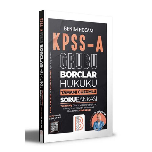 Benim Hocam KPSS A Grubu Borçlar Hukuku Tamamı Çözümlü Soru Bankası
