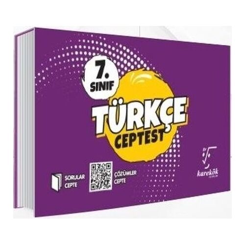 Karekök 7. Sınıf Türkçe Cep Test