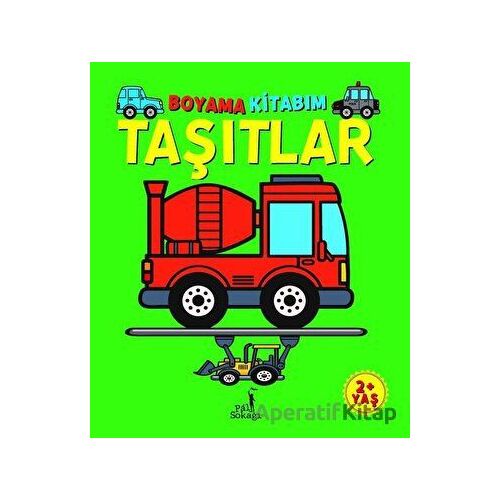 Boyama Kitabım - Taşıtlar - Kolektif - Pal Sokağı Yayınları