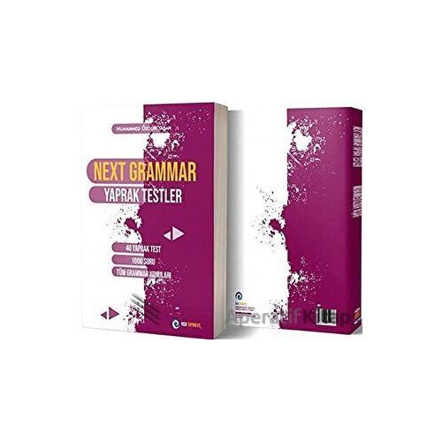 Next Grammar YDS Yaprak Testler - Muhammed Özgür Yaşar - NSN Yayınevi