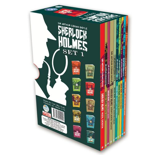 Sherlock Holmes Serisi 10 Kitap Seti -1 (Kutusuz) Maviçatı Yayınları