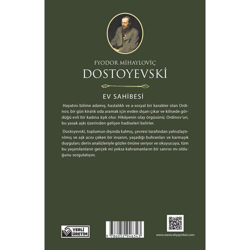 Ev Sahibesi - Dostoyevski - Maviçatı (Dünya Klasikleri)