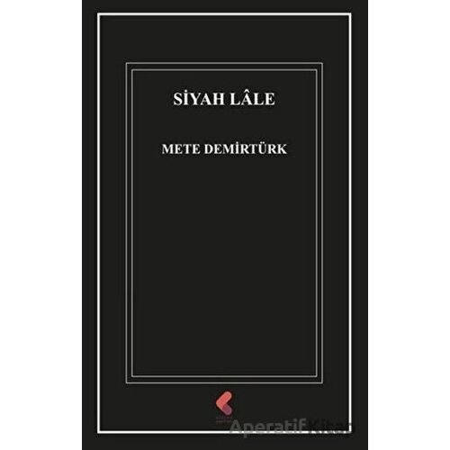 Siyah Lale - Mete Demirtürk - Klaros Yayınları