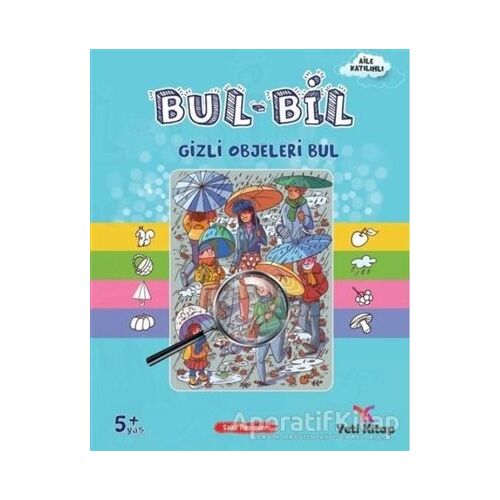 Bul Bil Serisi - Gizli Objeleri Bul - Feyyaz Ulaş - Yeti Kitap