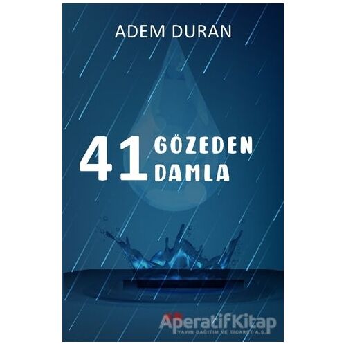 41 Gözeden 41 Damla - Adem Duran - Akıl Fikir Yayınları