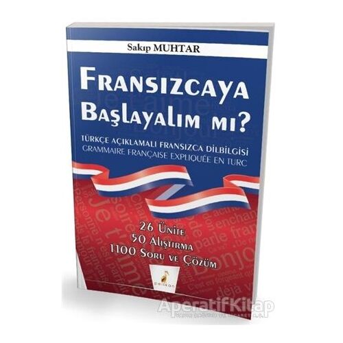 Fransızcaya Başlayalım mı? - Sakıp Muhtar - Pelikan Tıp Teknik Yayıncılık