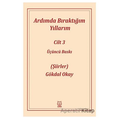 Ardımda Bıraktığım Yıllarım 3 - Gökdal Okay - Luna Yayınları