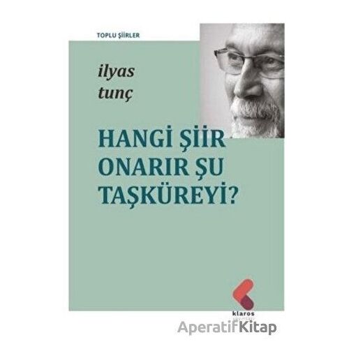 Hangi Şiir Onarır Şu Taşküreyi? - İlyas Tunç - Klaros Yayınları