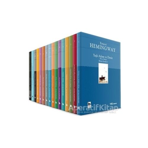 Ernest Hemingway Seti (16 Kitap Takım) - Ernest Hemingway - Bilgi Yayınevi