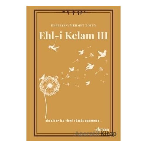 Ehl-i Kelam III - Mehmet Tosun - Armoni Yayıncılık