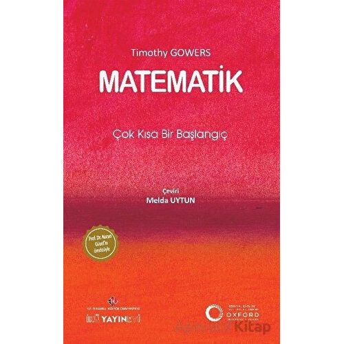 Matematik: Çok Kısa Bir Başlangıç - Timothy Gowers - İstanbul Kültür Üniversitesi - İKÜ Yayınevi